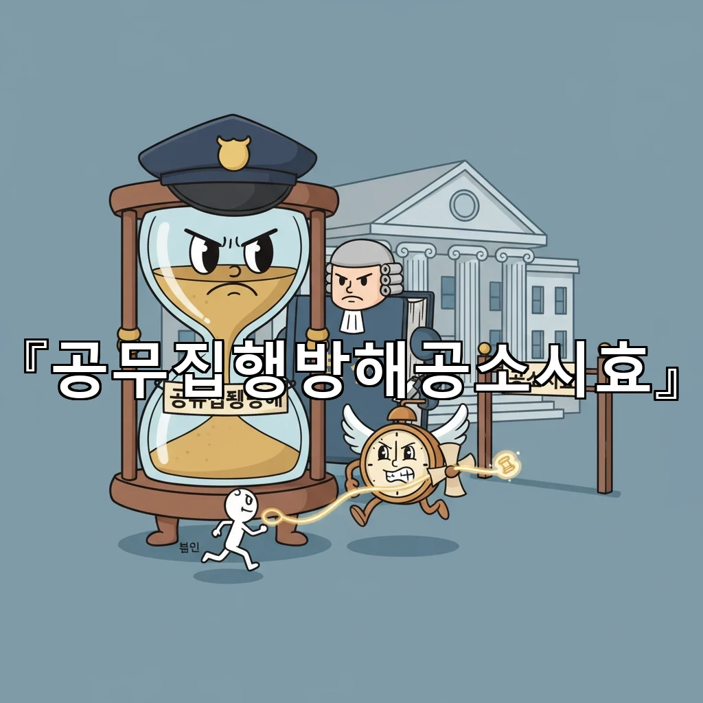 legal image 공무집행방해공소시효 2038