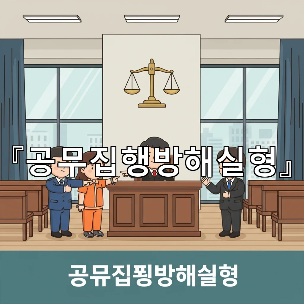 legal image 공무집행방해실형 2281