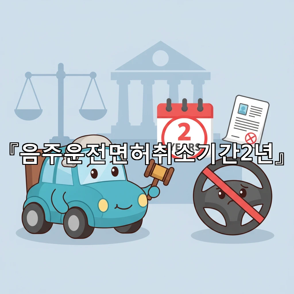 legal image 음주운전면허취소기간2년 2454