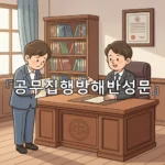 legal image 공무집행방해반성문 3047