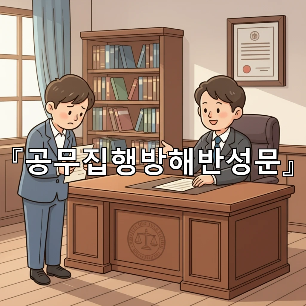 공무집행방해반성문 재발방지 계획을 현실적으로 제시하는 작성 팁