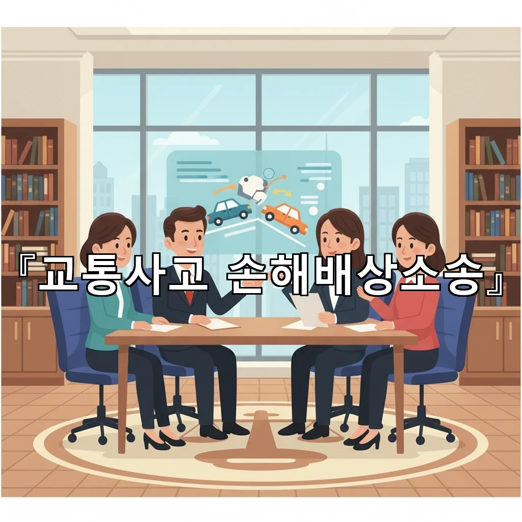 교통사고손해배상소송 시작 전 합의와 소송 선택 기준을 정리