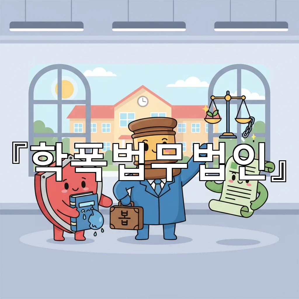 학폭법무법인 피해 학생 보호조치 신청 준비와 진술서 작성 요령