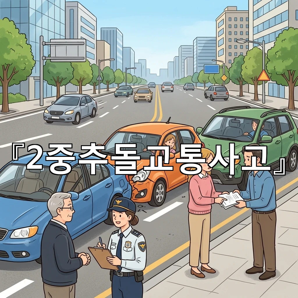 2중추돌교통사고