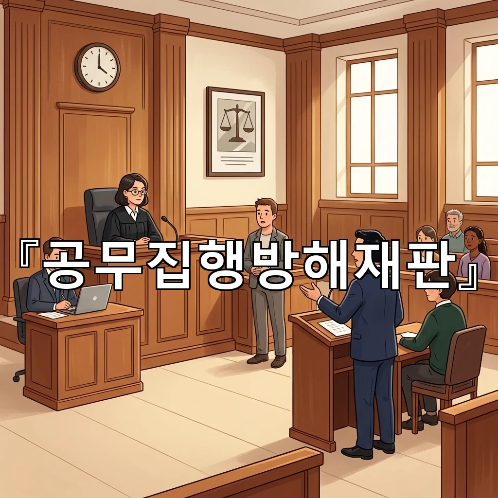 공무집행방해재판 현장에서 흔들린 진술을 다시 살피는 과정