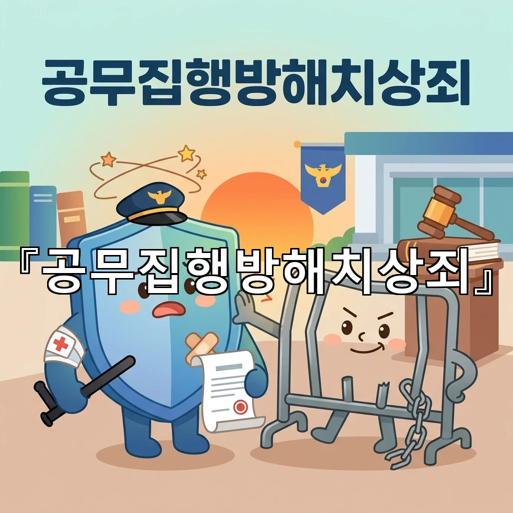 공무집행방해치상죄 현장에서 달라지는 대응의 기준과 흐름 정리