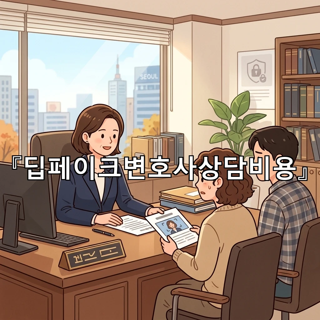 딥페이크변호사상담비용 처음 알아볼 때 놓치기 쉬운 기준들 정리