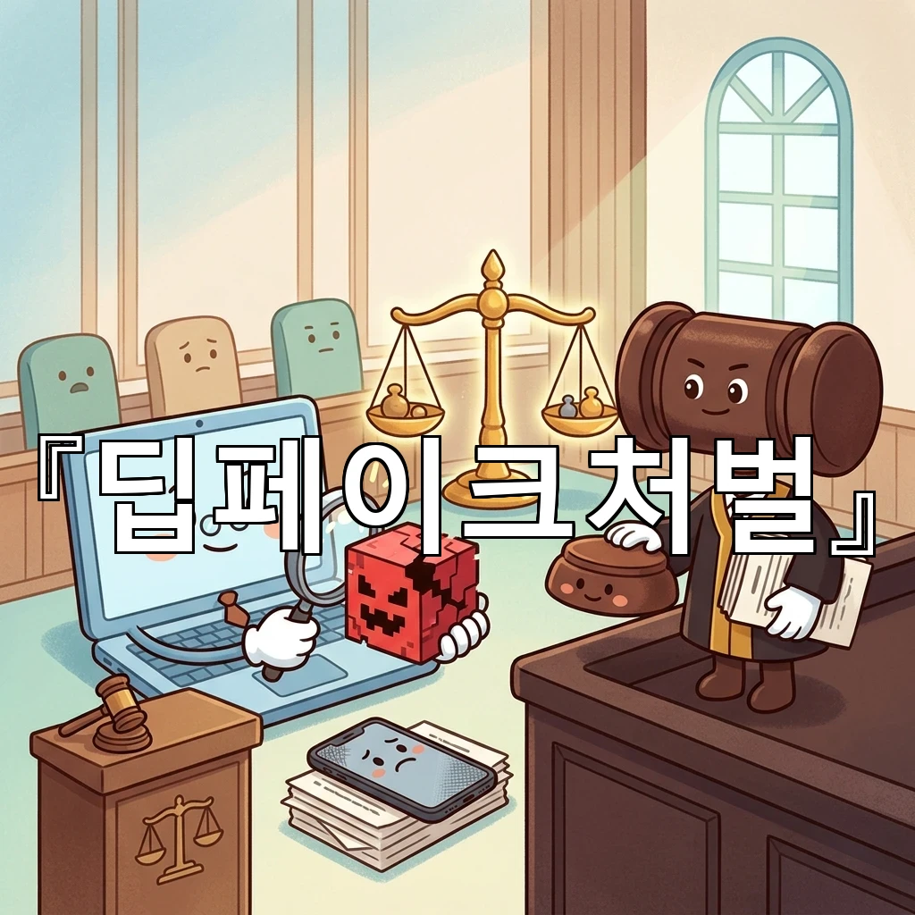 딥페이크처벌 기준을 이해하면 달라지는 수사 방향의 차이