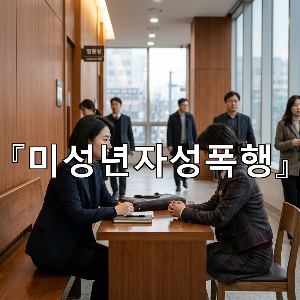 미성년자성폭행 혐의가 제기된 순간 먼저 살펴야 할 핵심 기준