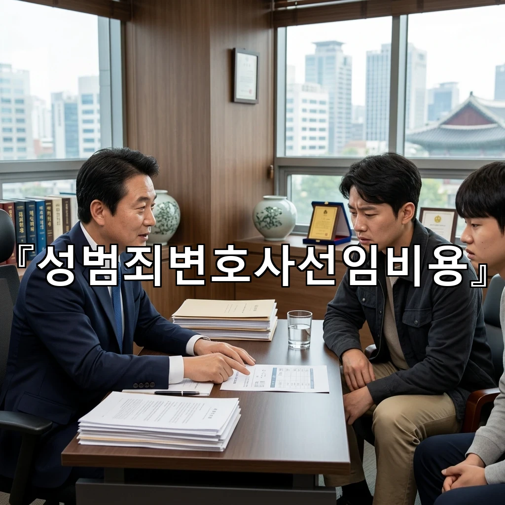 성범죄변호사선임비용 처음 알아볼 때 기준이 되는 항목들