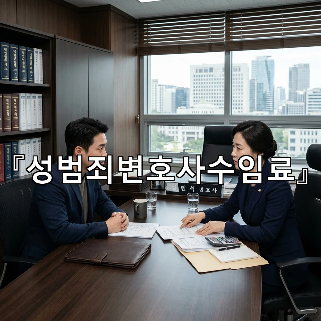 성범죄변호사수임료가 달라지는 이유와 대응 전략을 함께 정리하기