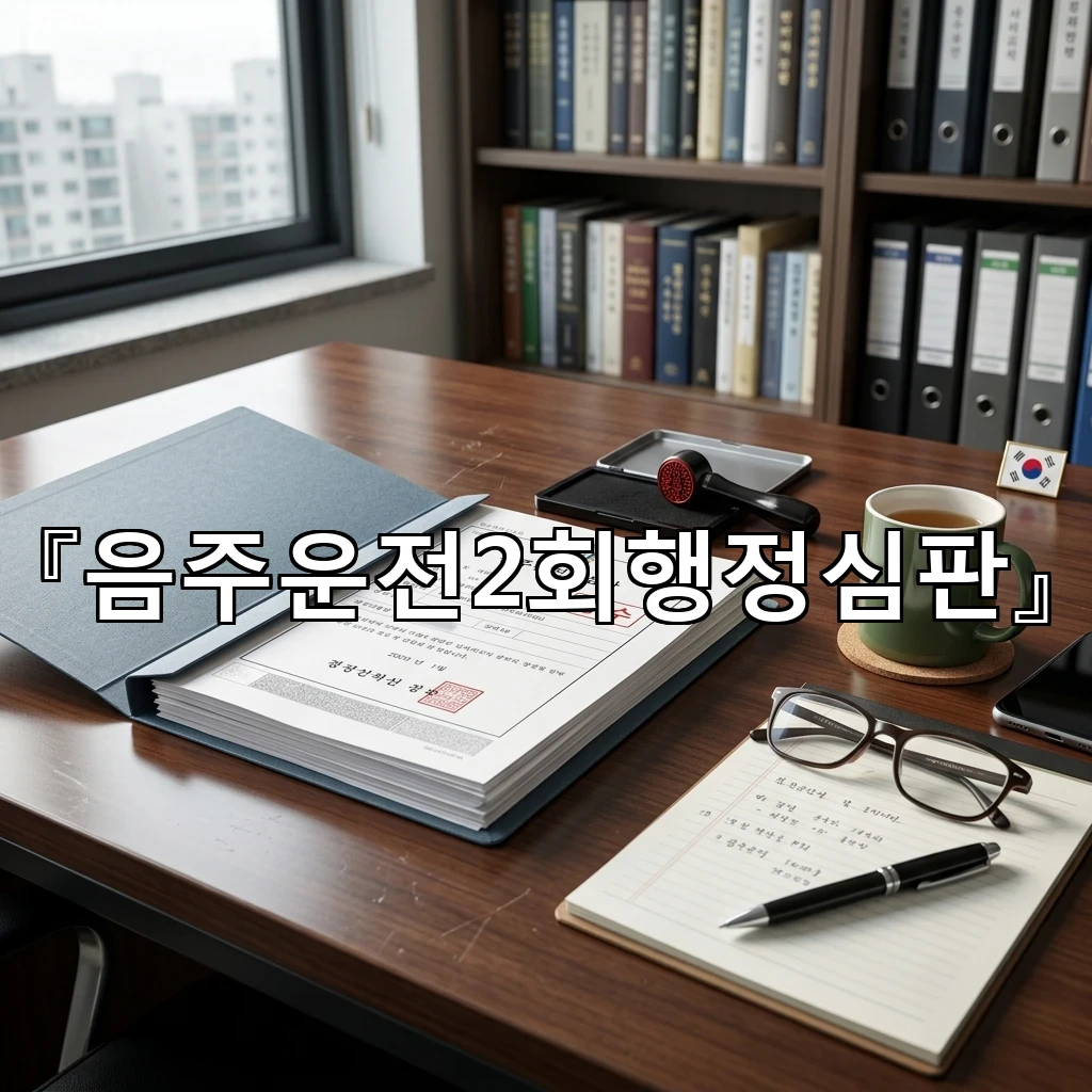 음주운전2회행정심판 다시 읽는 기준과 대응 흐름의 핵심 정리