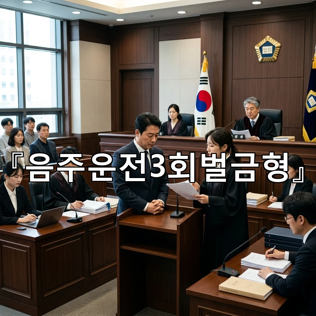 음주운전3회벌금형 재판 전후 흐름을 읽는 실무적 관점 정리