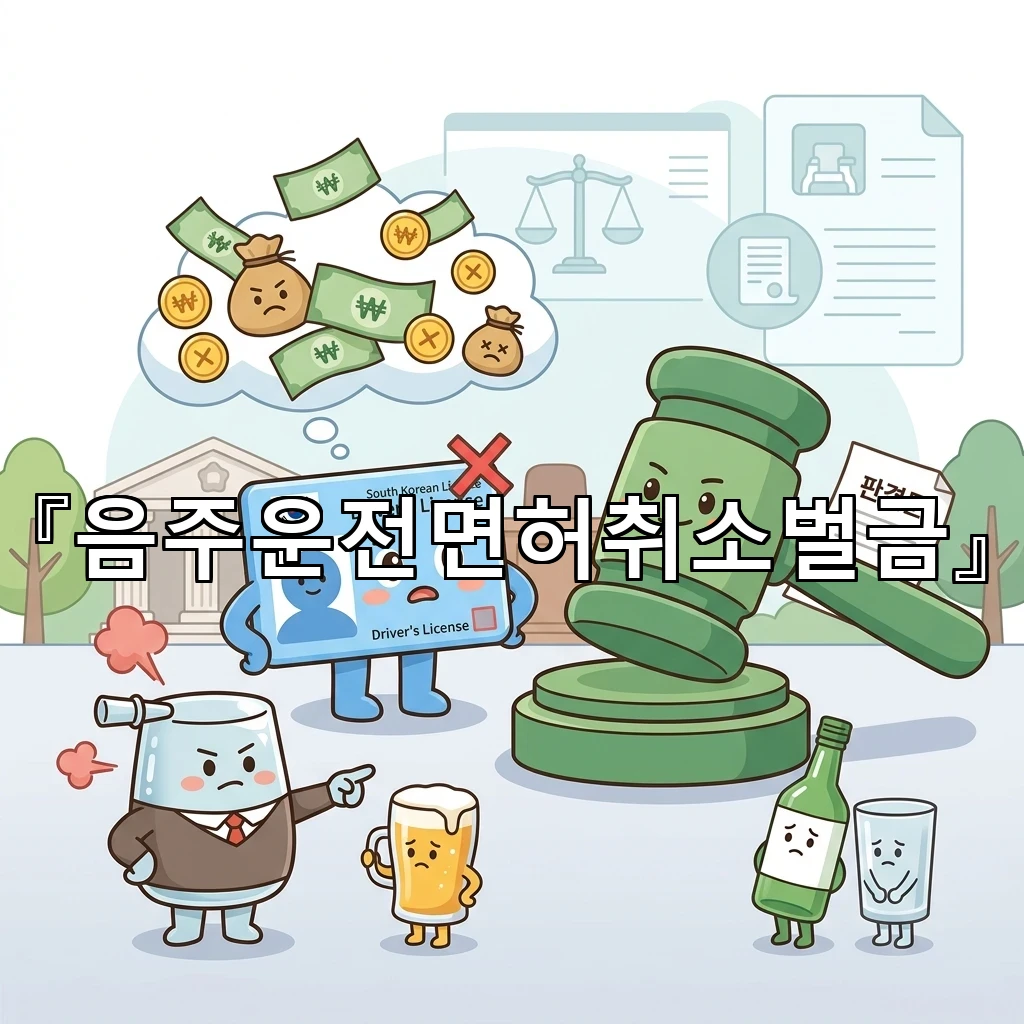 음주운전면허취소벌금 결정에 영향을 주는 생활 속 변수들