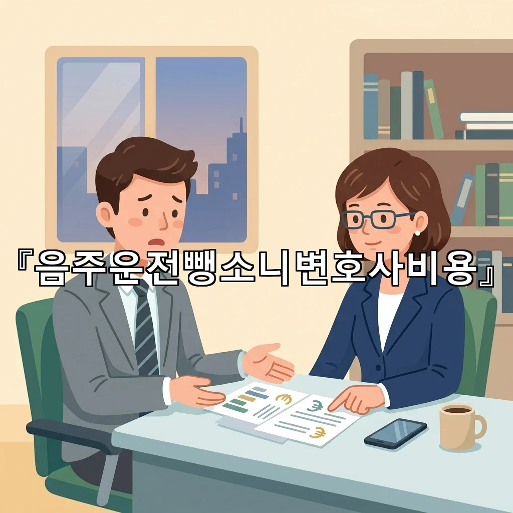 음주운전뺑소니변호사비용 상황별 차이를 살피는 실무 안내