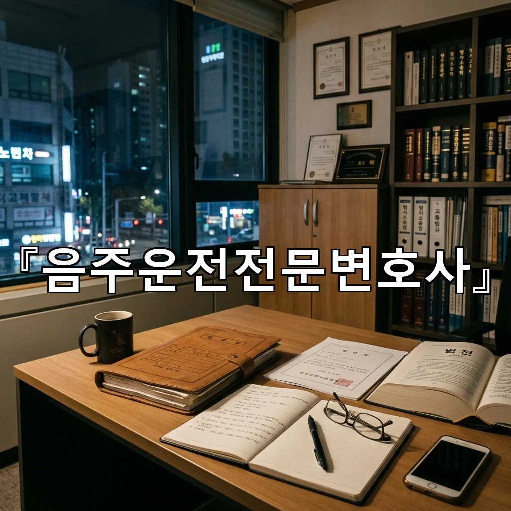 음주운전전문변호사 상담에서 놓치기 쉬운 사실관계 정리 방법