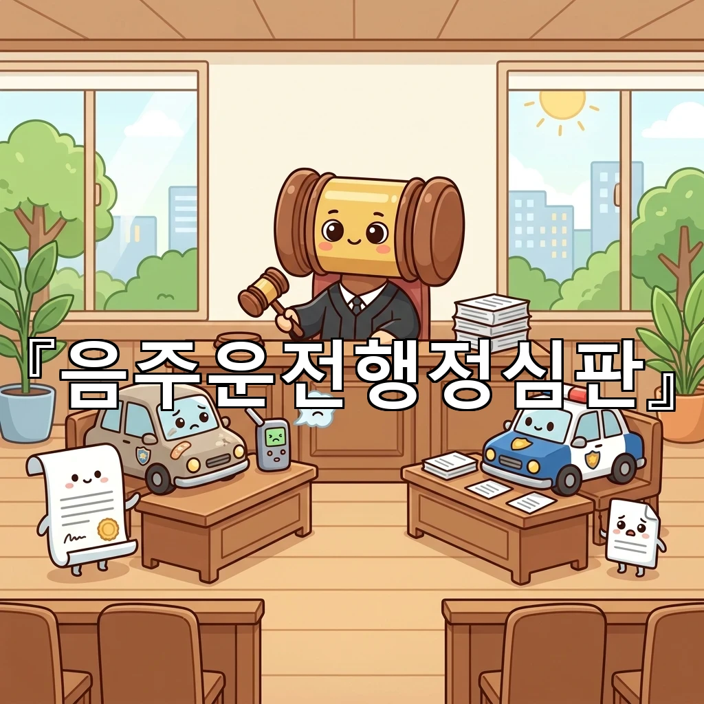 음주운전행정심판 절차 속에서 놓치기 쉬운 판단 기준 정리
