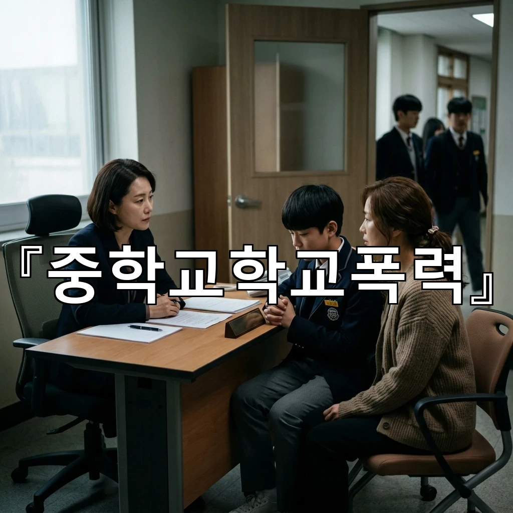 중학교학교폭력 교실에서 시작된 신호를 읽는 첫번째 관찰