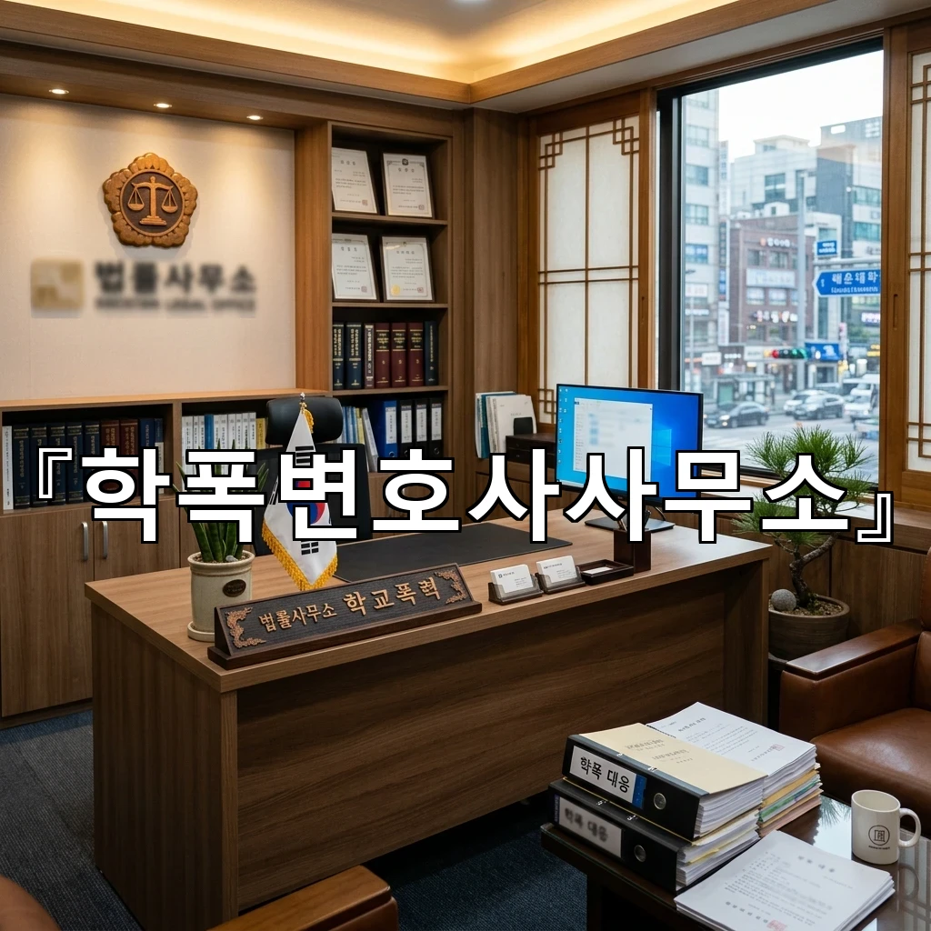 학폭변호사사무소 학교를 지키는 첫 대응과 기록 정리의 흐름