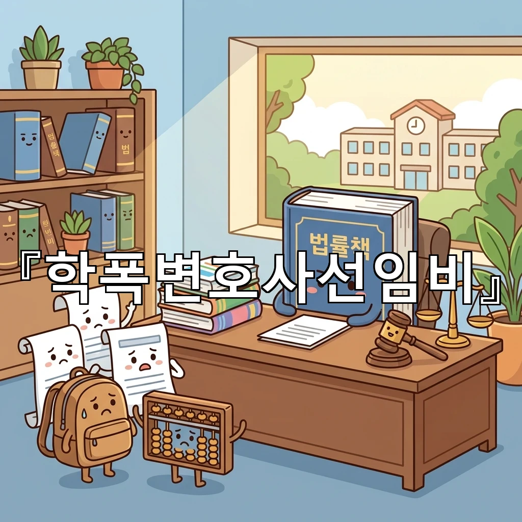 학폭변호사선임비 상담 전 알아둘 준비 항목과 판단 기준