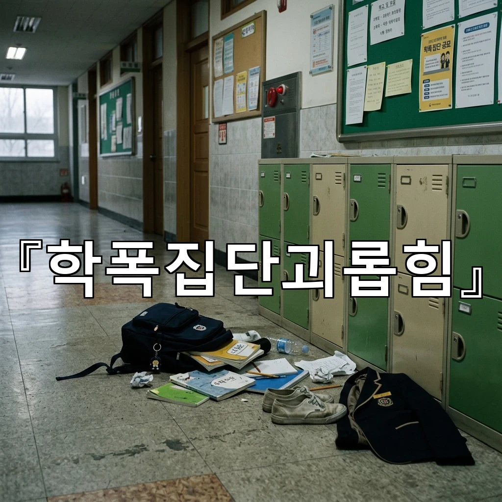 학폭집단괴롭힘 학교 안 침묵을 깨는 첫 대응의 기준을 짚어보기