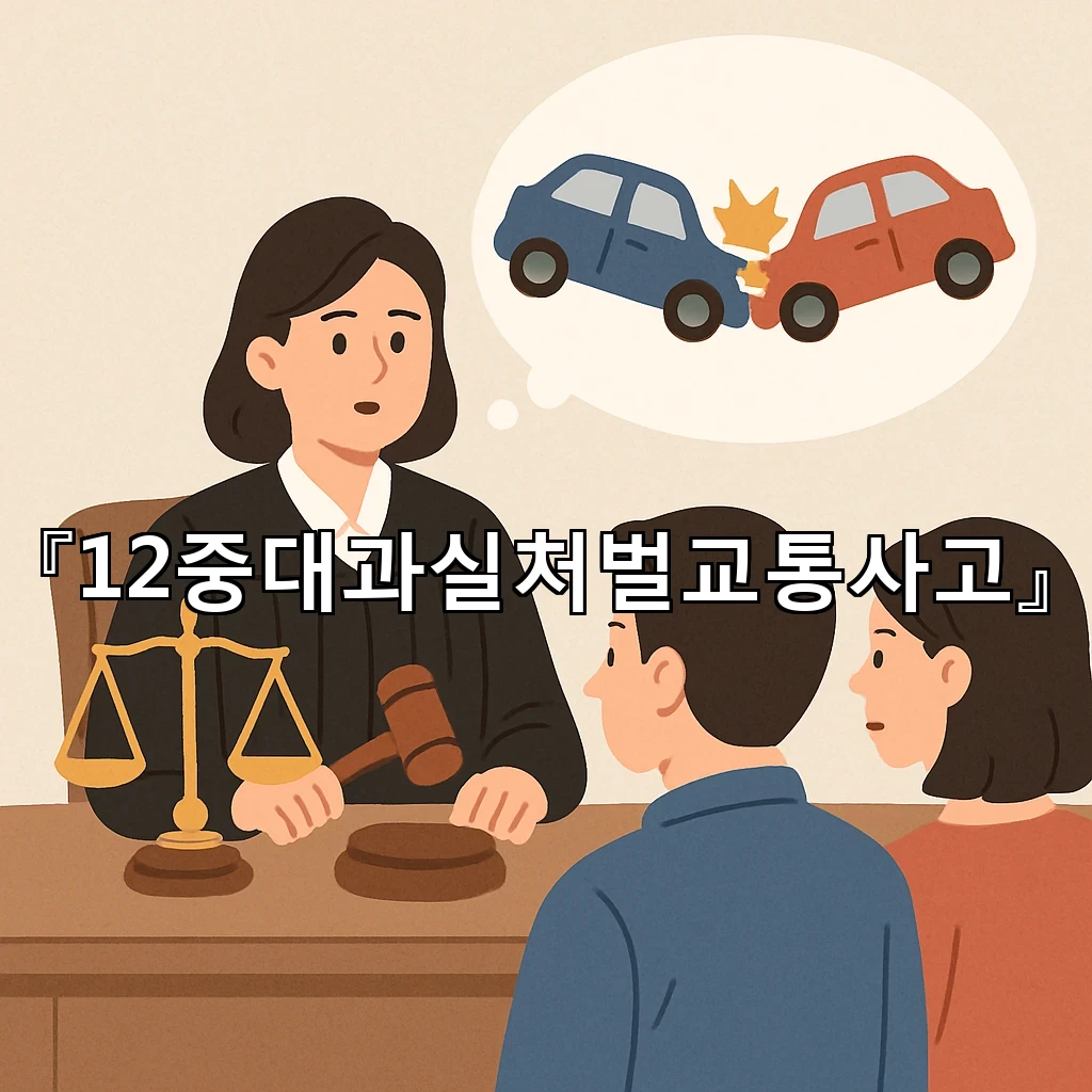 12중대과실처벌교통사고