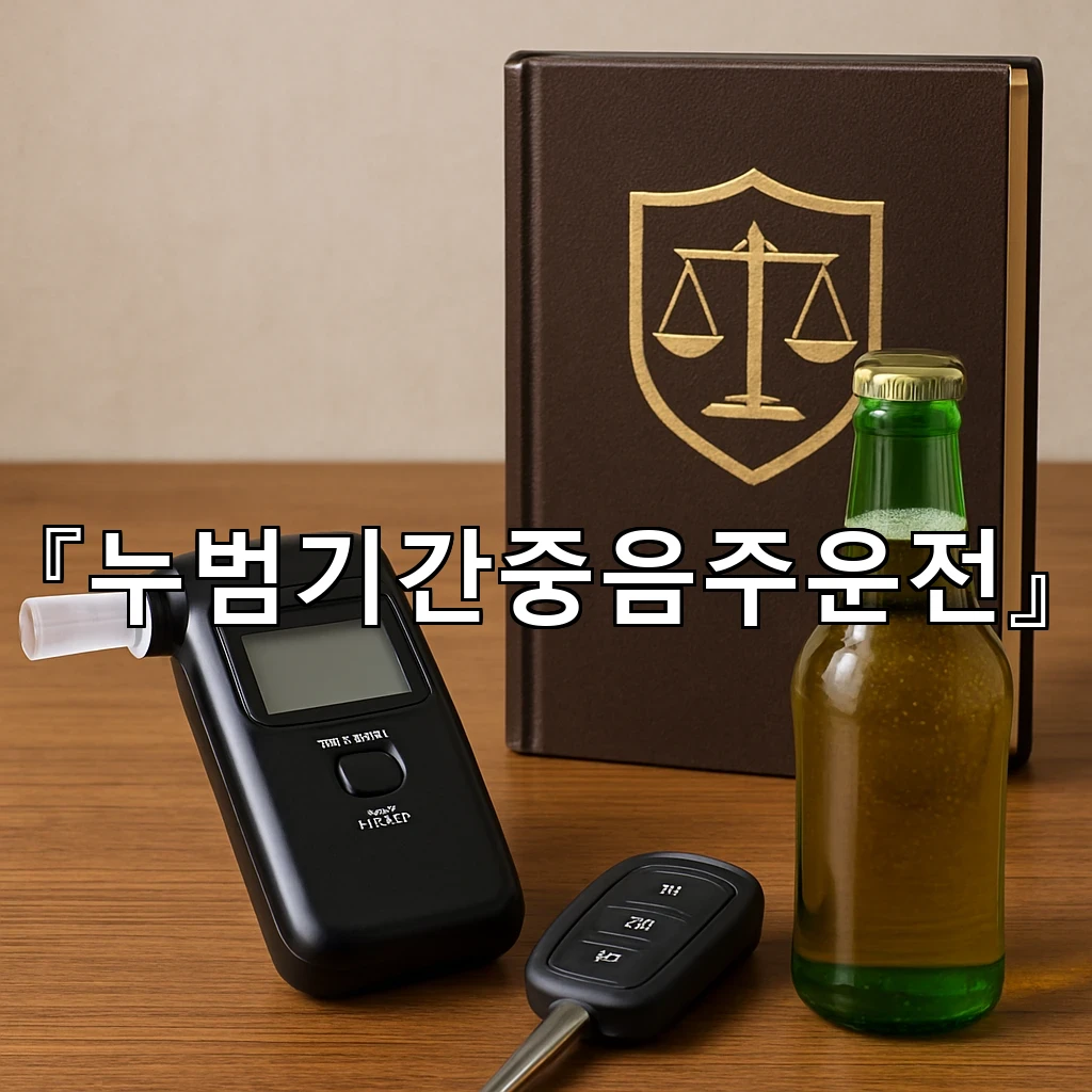 누범기간중음주운전 다시 불거진 사정과 진술이 흔들리는 지점