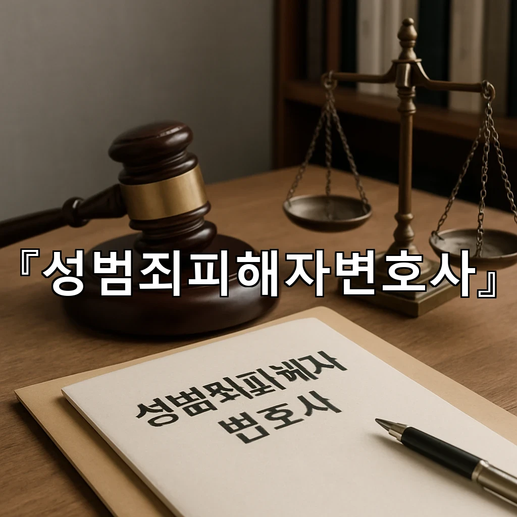 성범죄피해자변호사 작은 메모 하나가 사건의 무게를 바꾸는 이유