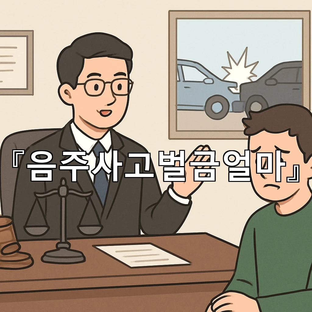 음주사고벌금얼마 실제 재판에서 보는 핵심 요소들을 정리한 안내