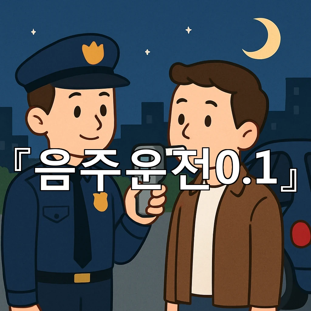 음주운전0.1 기준을 다시 보는 행정절차 준비의 흐름 안내