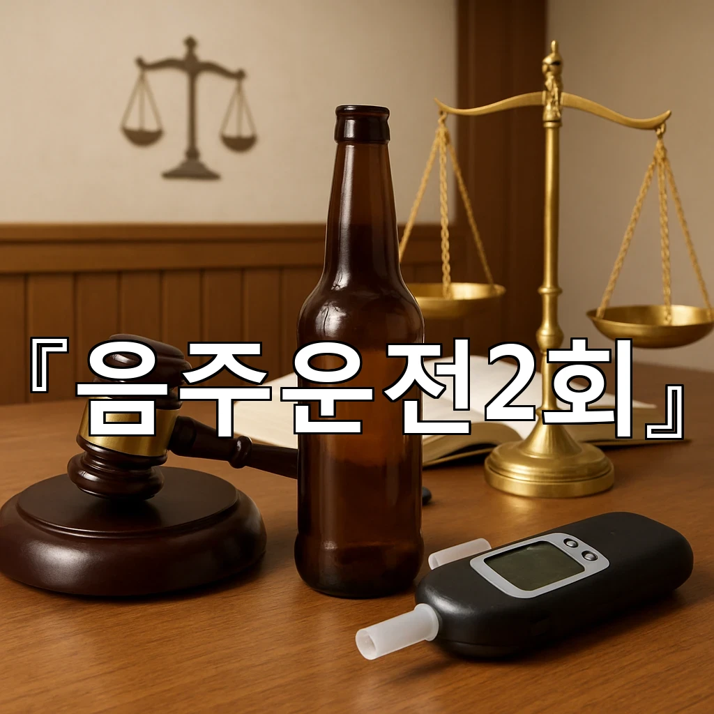 음주운전2회 판례로 읽는 재판 절차의 흐름과 핵심 포인트