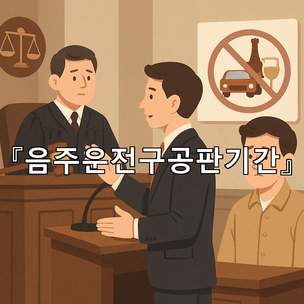 음주운전구공판기간 법정 흐름을 미리 읽는 실전 기준 정리