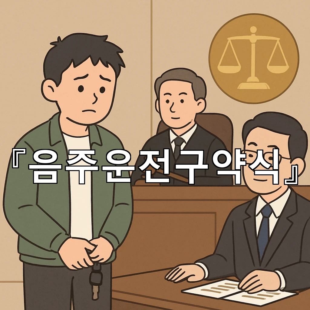 음주운전구약식 처분 흐름을 이해하면 보이는 대응의 핵심 정리