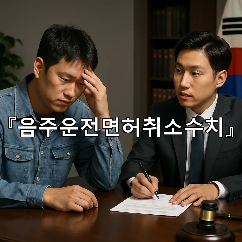 음주운전면허취소수치 확인 뒤 달라지는 대응 절차와 흐름