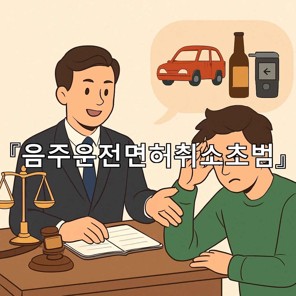 음주운전면허취소초범 기록을 다시 읽으며 드러나는 해석의 차이