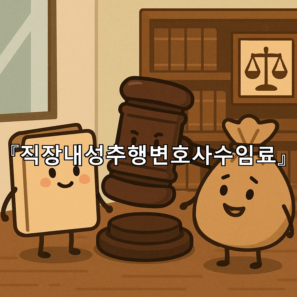 직장내성추행변호사수임료 기준을 묻기 전 확인할 기록 정리 방법