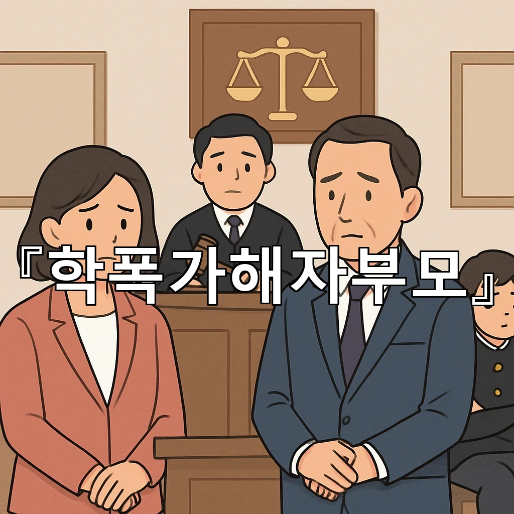 학폭가해자부모의 말이 흔들리는 순간 아이는 무엇을 배우는가