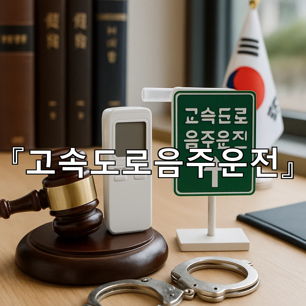 고속도로음주운전 예상치 못한 정체 속에서 흔들리는 선택의 경계