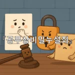 legal image 공무상비밀누설죄 6156