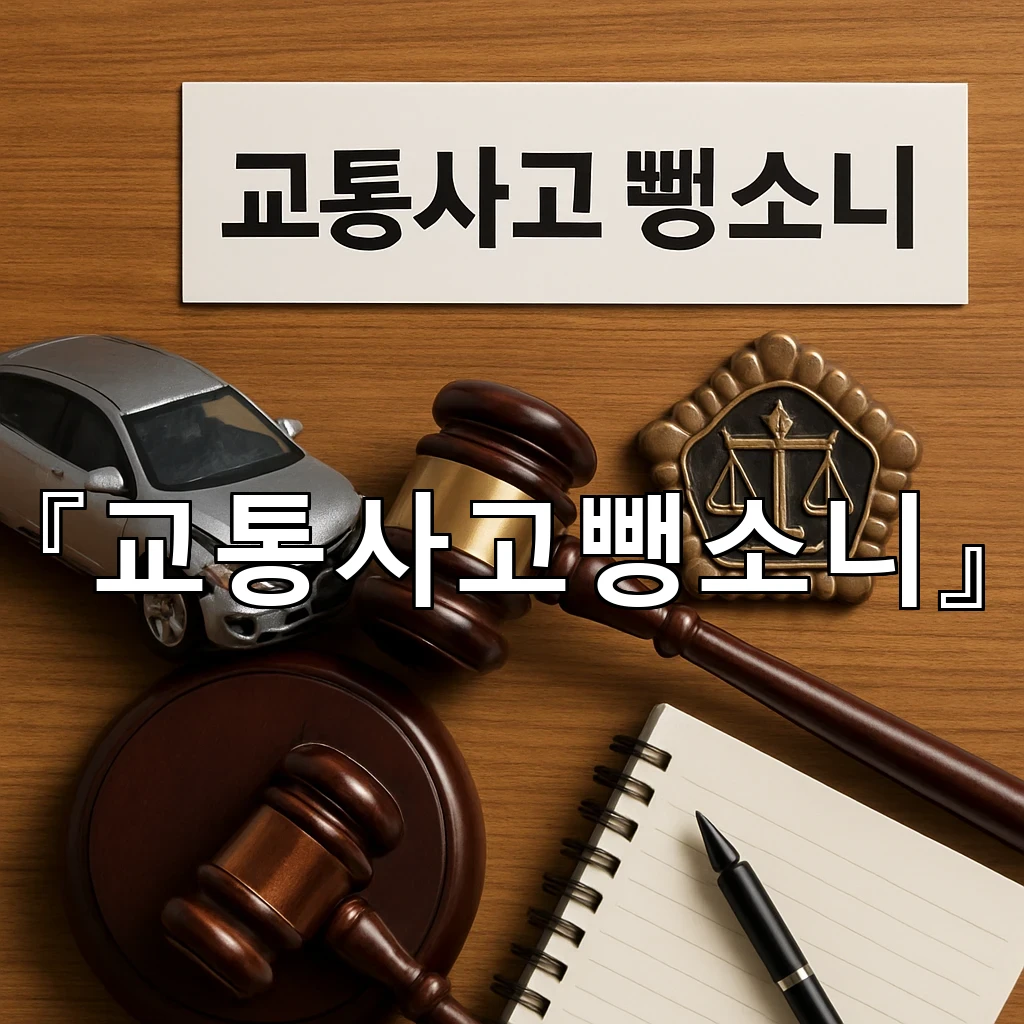 교통사고뺑소니 현장에서 놓치기 쉬운 대응 순서를 정리한 안내
