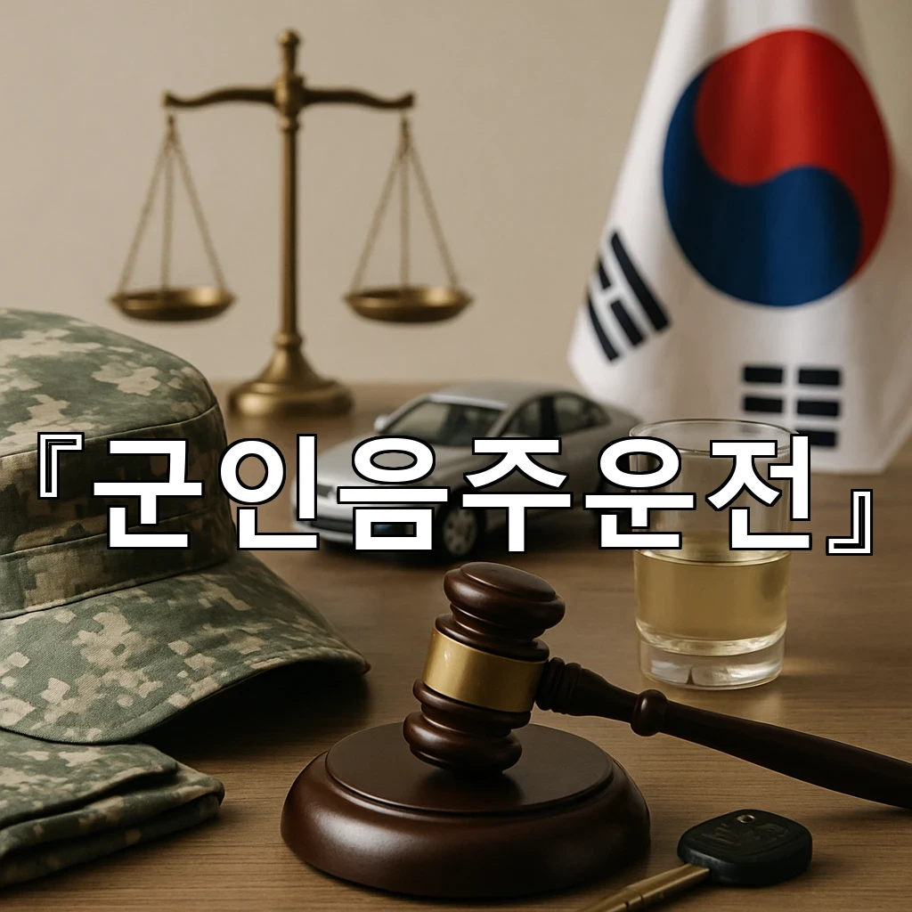 군인음주운전 징계 흐름을 따라가며 달라지는 판단 포인트 정리