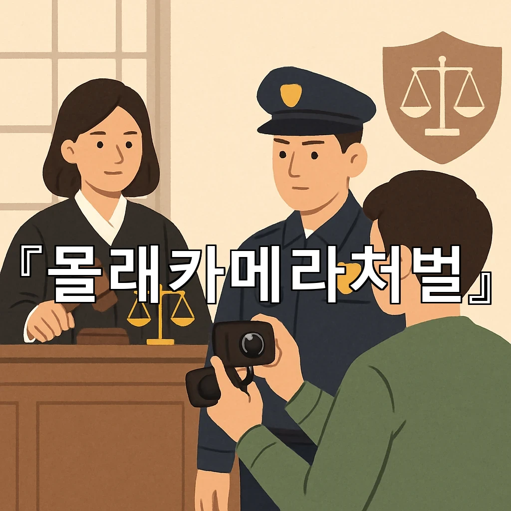 몰래카메라처벌 일상 속 경계가 흐려질 때 먼저 살펴볼 점