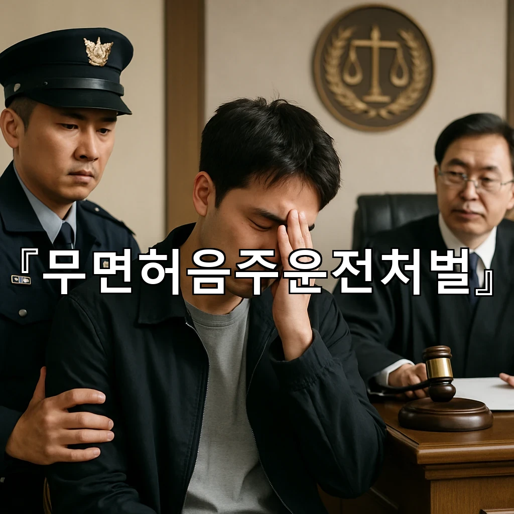 무면허음주운전처벌 면허와 기록이 동시에 흔들리는 순간의 흐름