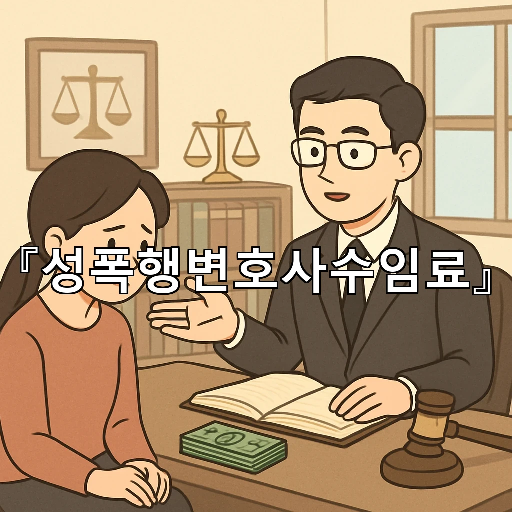 성폭행변호사수임료 상담 전 알아두면 좋은 기준과 절차 안내