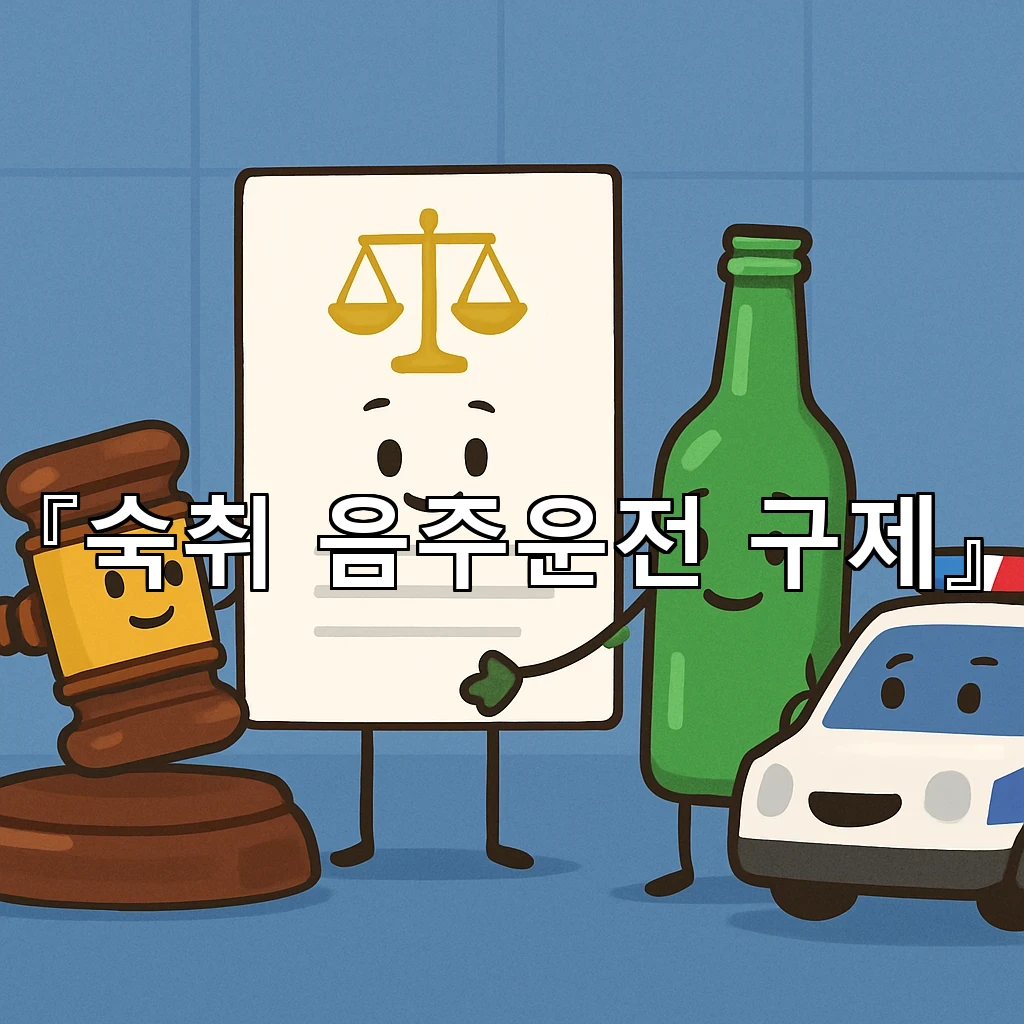 숙취음주운전구제 절차를 이해하는 데 필요한 핵심 흐름 정리