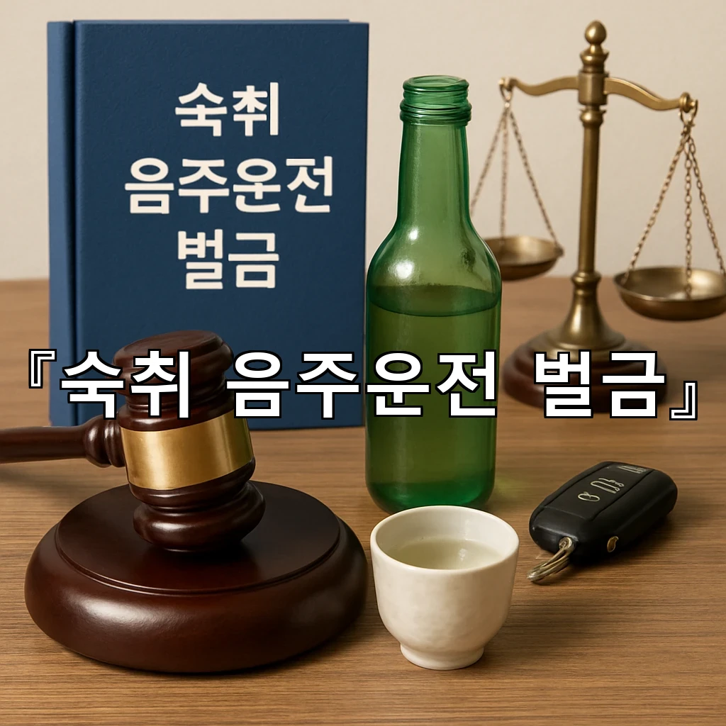 숙취음주운전벌금 새벽 귀가 뒤 남는 걱정과 판단 기준 살펴보기