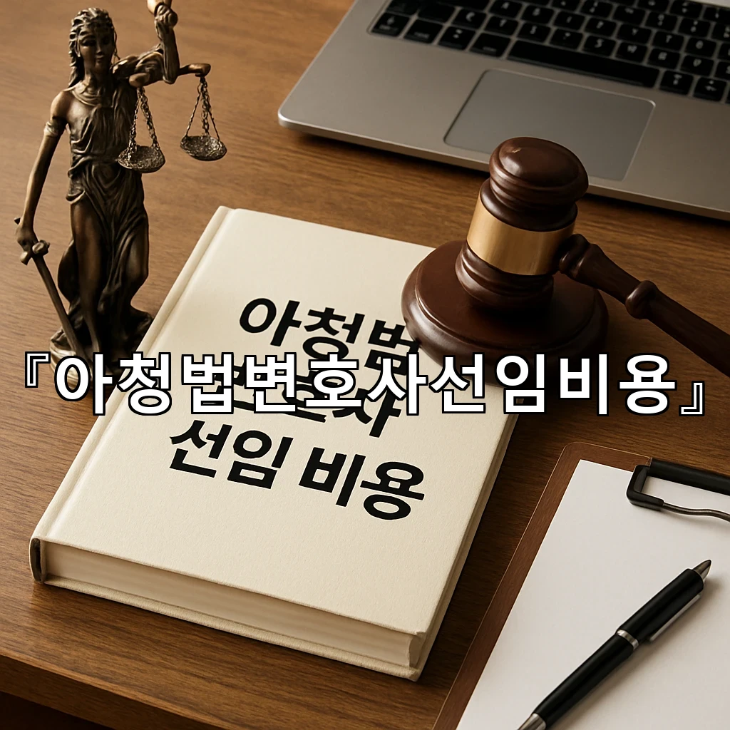 아청법변호사선임비용 흐름을 먼저 짚어보는 선택 기준 정리