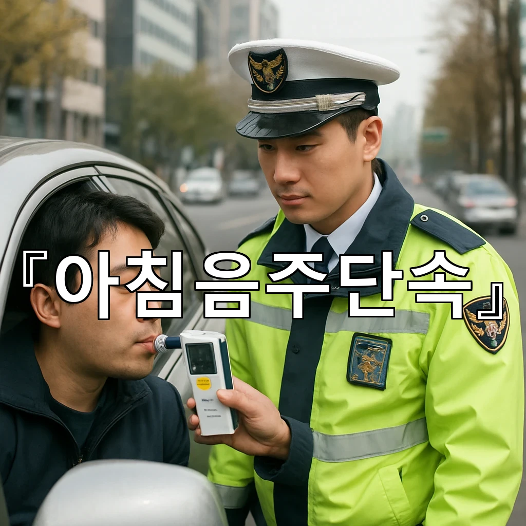 아침음주단속 새벽 도로에서 보이는 흐름과 대응의 핵심 정리