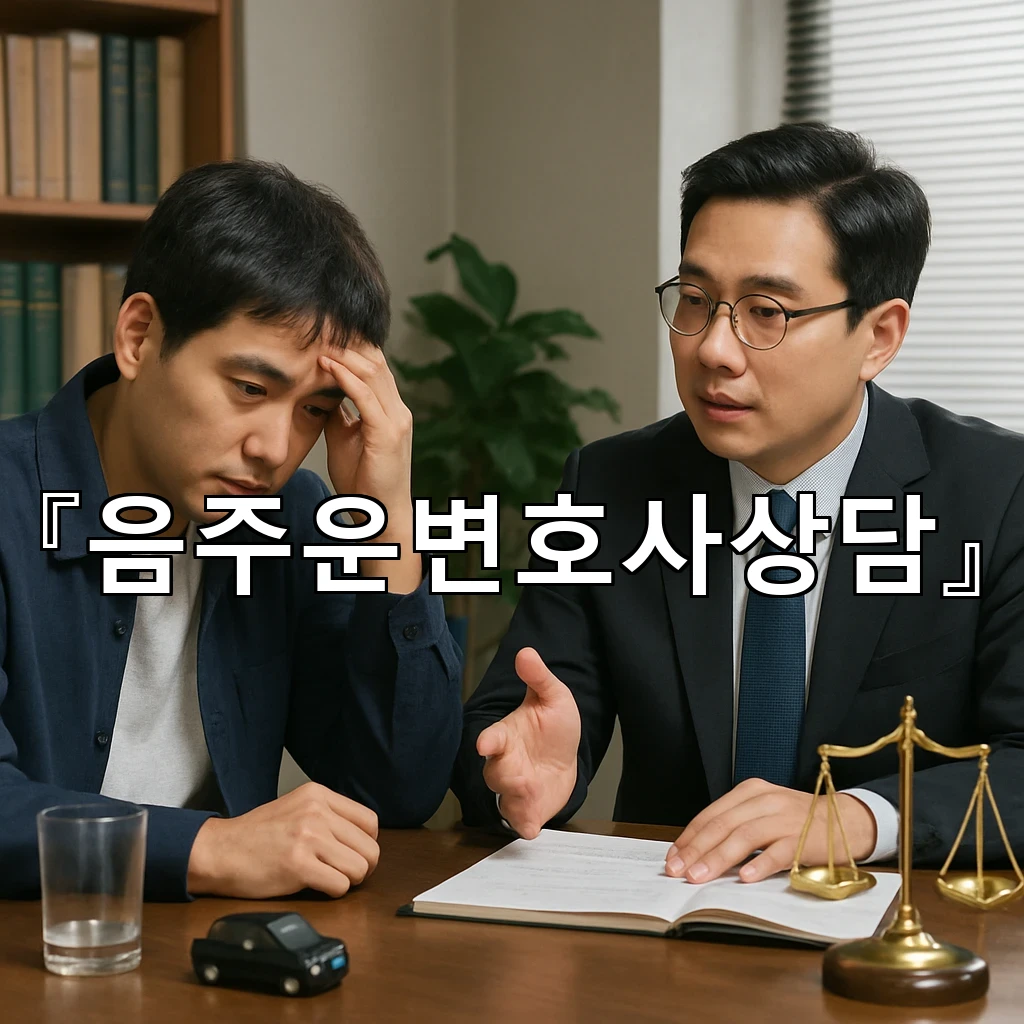 음주운변호사상담 이후 흔들리지 않게 보는 절차와 준비의 순서