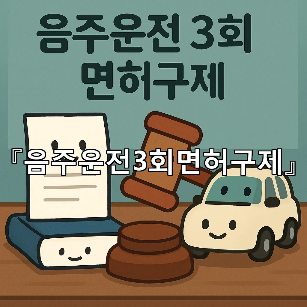 음주운전3회면허구제 복잡한 기록 앞에서 길을 다시 찾는 방법